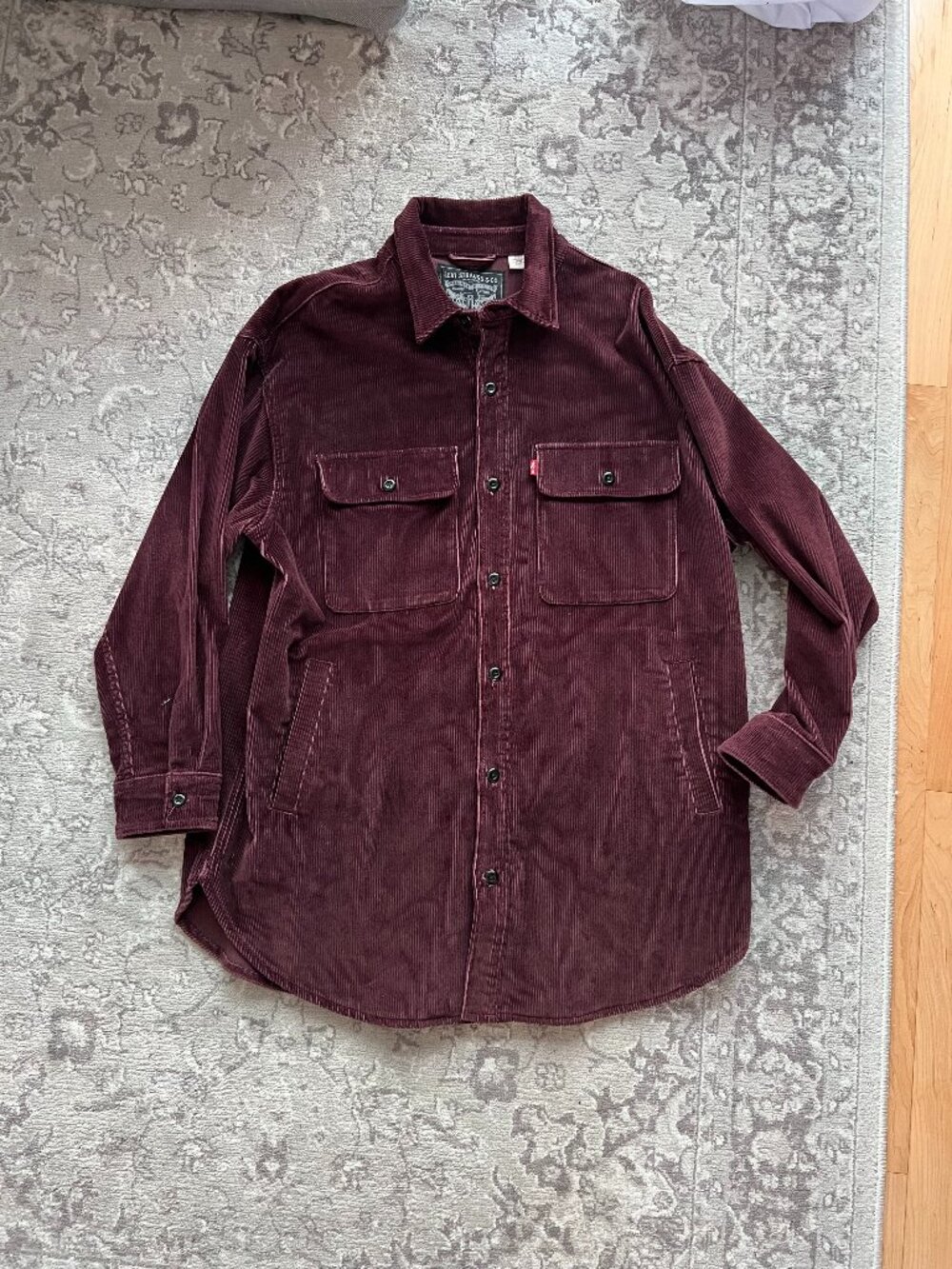 Levis Oversized Corduroy Workshirt